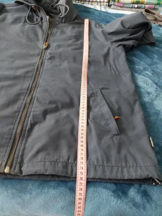 Parka caballero entretiempo azul marino