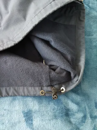 Parka caballero entretiempo azul marino