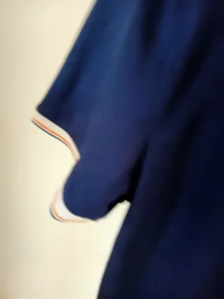 Polo Nike Azul y Blanco