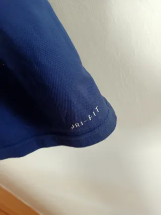 Polo Nike Azul y Blanco