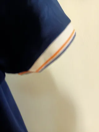 Polo Nike Azul y Blanco