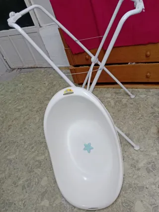 Bañera Bebé Confort con soporte