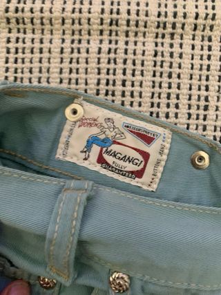 Pantalón MAGANGI azul mujer