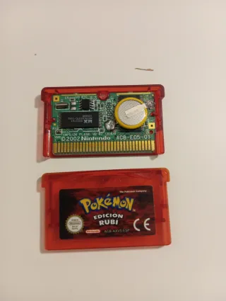 Pokémon Rubí - Pila Cambiada