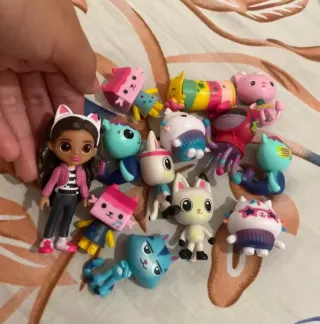 Lote figuras casa de muñecas