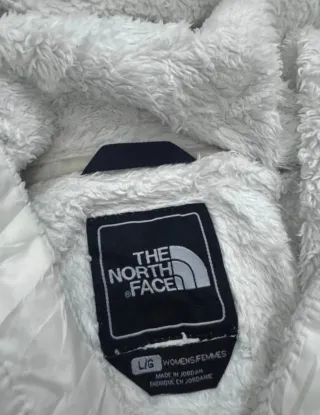 Giacca The North Face zip donna bianca