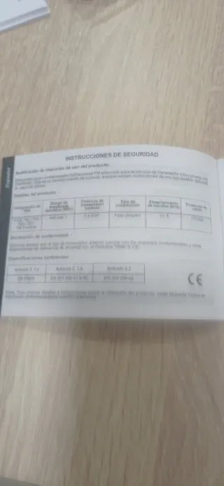 2 Walkie Talkies Motorola Rojos