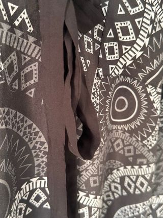 Blusa Desigual Talla S Estampado Étnico