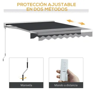 Toldo Eléctrico Retráctil 250x200 cm