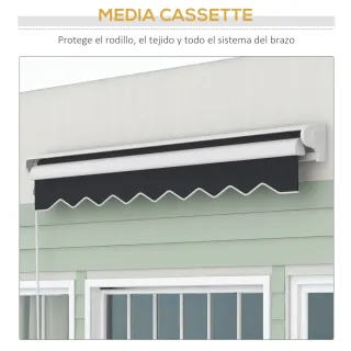 Toldo Eléctrico Retráctil 250x200 cm