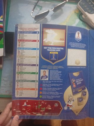Álbum Mundial Rusia 2018 Panini