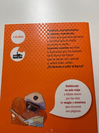 Pack de tres libros de Barco de Vapor