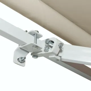Toldo Balcón 350x250cm Manivela Metal Beige