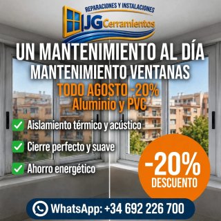 Reparación ventanas y persianas y mosquiteras
