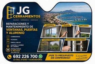 Reparación ventanas y persianas y mosquiteras