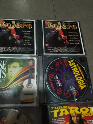 Lote 9 CDs Bolero, Compilaciones, Latino