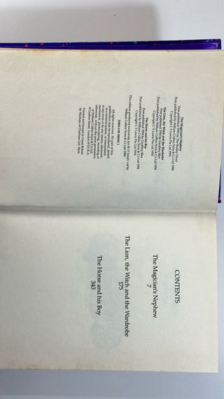 Tales of Narnia C.S. Lewis inglés