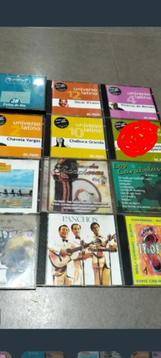Lote 11 CDs Música Latina Varios Artistas