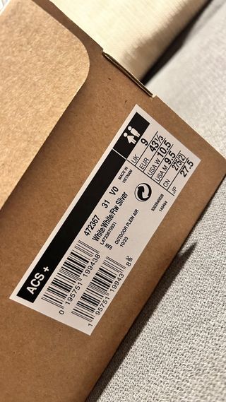 Zapatillas Salomon ACS+ Gris/Blanco