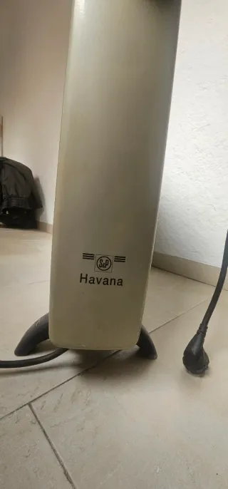 Stufa elettrica portatile con ruote