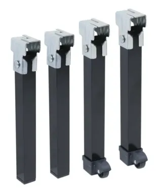 4 Patas Somier con Ruote