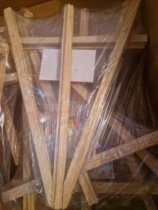 Caballetes de madera para manualidades