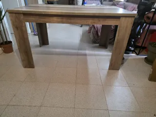 Mesa comedor 138 x 80 x 75 extensible a 2 m