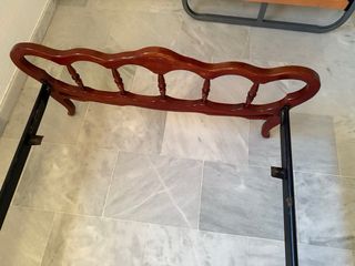 Base Tapiflex y cama de Madera 90x190