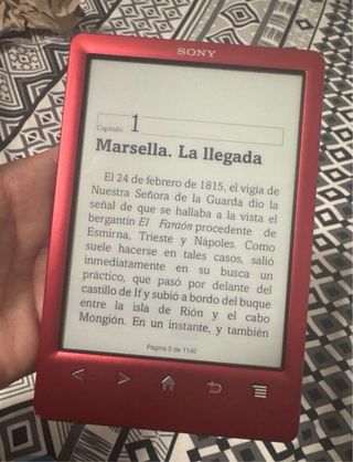 Ebook Sony PRST3 Rojo