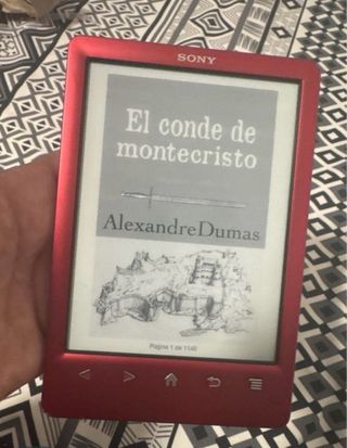 Ebook Sony PRST3 Rojo