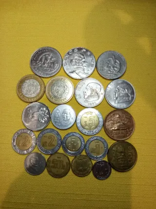 Monedas estados unidos mexicanos, plata
