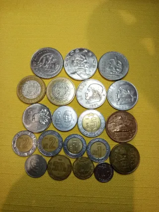 Monedas estados unidos mexicanos, plata