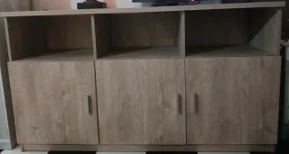 Mueble TV salón madera