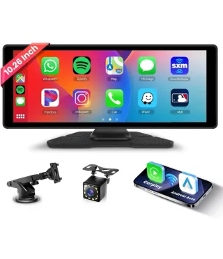 Pantalla Inalámbrica Coche CarPlay Android Auto