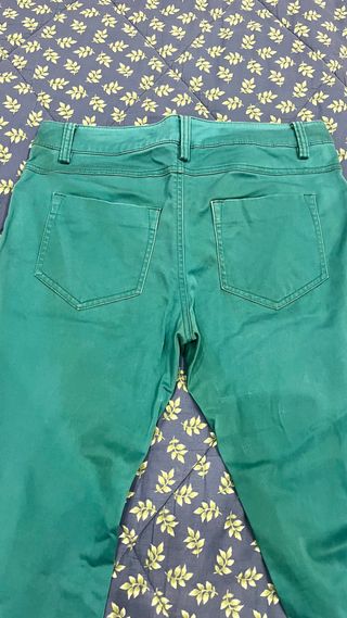 Jeans verdi vintage