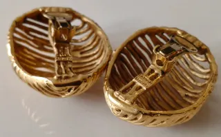 Pendientes Lanvin Germany Vintage 80s Alta Costura