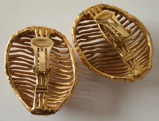 Pendientes Lanvin Germany Vintage 80s Alta Costura