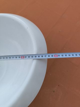 Bañera Bebé Ergonómica Blanca - Compacta y Ligera