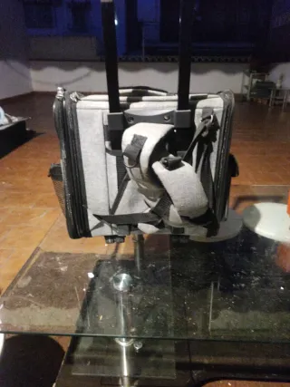 Mochila transportín para perro/gato