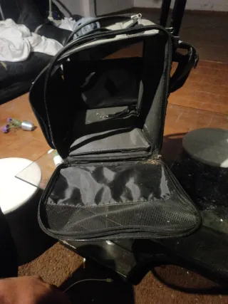 Mochila transportín para perro/gato