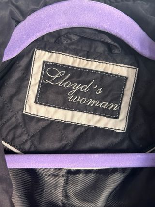 Chaqueta Lloyd's Negra Mujer Talla 42