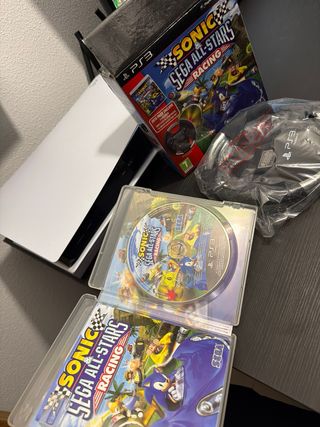 Pack Sonic & Sega All-Stars Racing PS3 + Volante