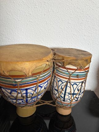 Timbal doble artesanal