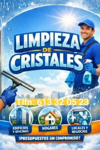 Limpieza de cristales profesionales en Málaga