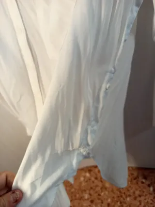 Camisa blanca Pull&Bear