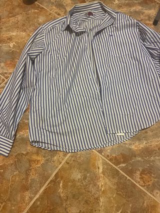 Camisa de vestir rayas hombre