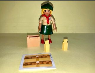 Playmobil Chica Scout con Galletas