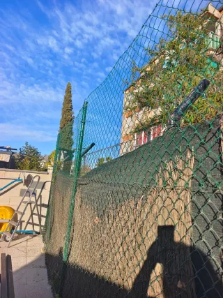 valla doble torsión verde