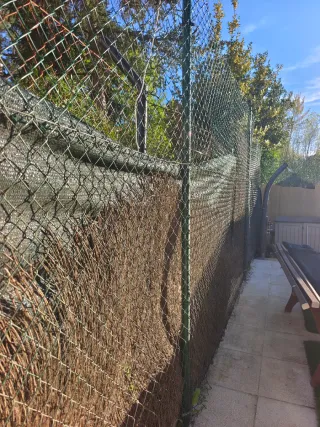 valla doble torsión verde