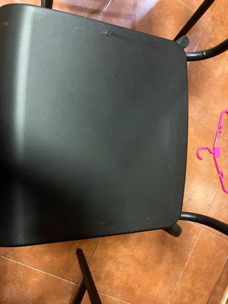 Taburetes negros (Set de 2)